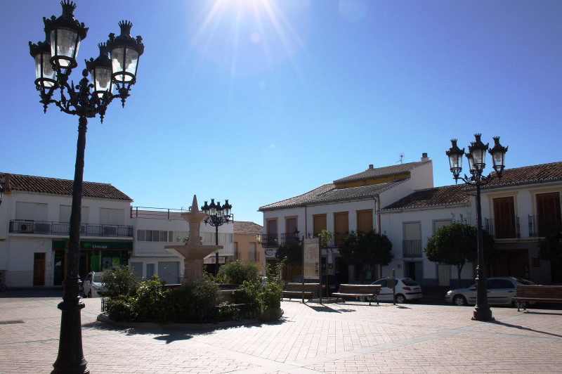 Villanueva de la Concepción Square Malaga Andalucia